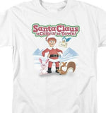 "Santa Claus Is Coming to Town Tee: Wear the Magic, Spread the Cheer DRM137