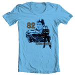 Knight Rider 82 t shirt retro 80s nostalgic tv show David Hasselhoff NBC493