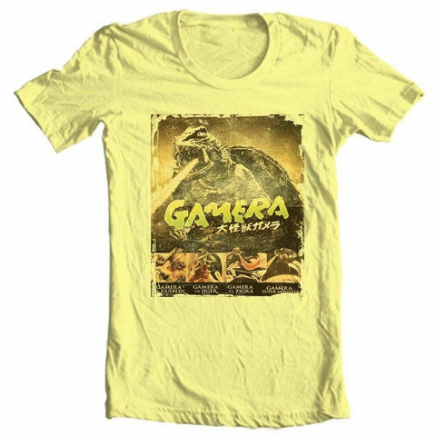 Gamera T-shirt retro sci fi Japanese monster movie Godzilla 1960s graphic tee