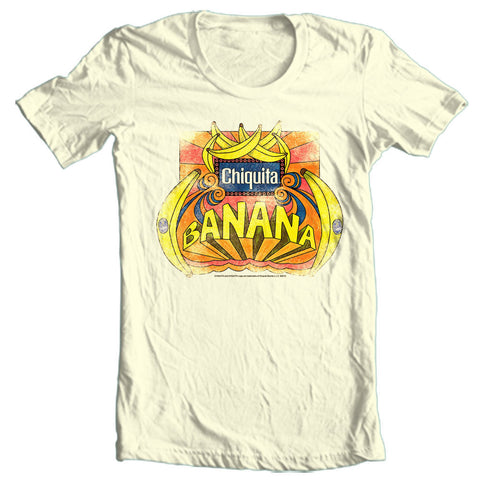 Chiquita Banana t-shirt retro 80s style cotton CHQ123
