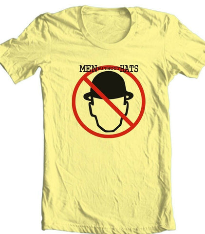 Men Without Hats Retro Synth-Pop Icon T-Shirt - 80s New Wave Music Fan Tee