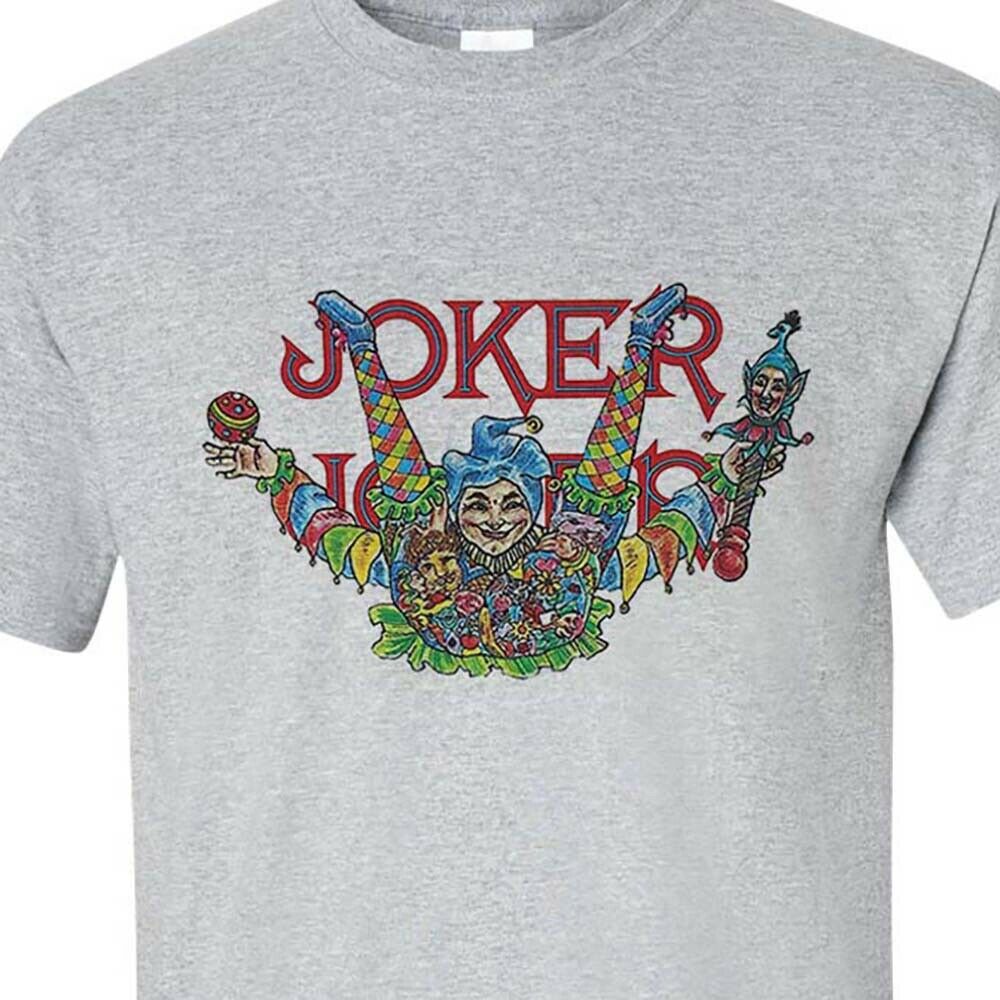 Joker T-shirt cigarette rolling papers retro marijuana graph – B.L. Tshirts