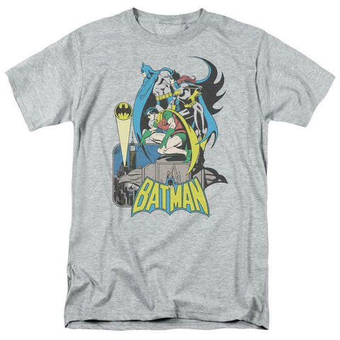 Batman Robin T-shirt Super Friends retro 80's cartoon graphic tee DCO122