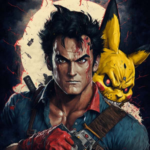 What if Ash Williams was Pikachu's Master Instead of Ash Ketchum?
