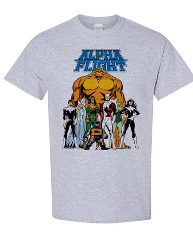 Alpha Flight T-Shirt - Retro Marvel Tee for True Comic Connoisseurs Graphic Tee
