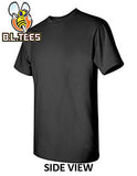 Johnny Bravo Oohh, Mama! T-shirt mens regular fit black cotton graphic tee CN118