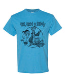 Ed, Edd, and Eddy T-Shirt - Retro Graphic Cotton Blue Tee CN505