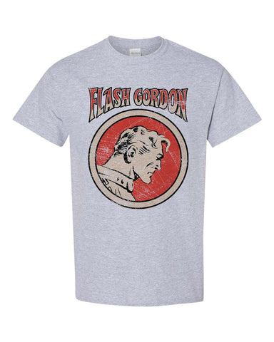 Flash Gordon Retro T-Shirt - Classic Sci-Fi Movie Graphic Tee KSF165