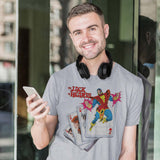 Marvel Comics Jack of Hearts Retro T-Shirt - Classic Superhero Graphic Tee for Comic Fans