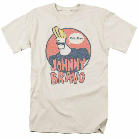 Johnny Bravo T-shirt retro 1990s cartoon Network Cartoon Cartoon graphic tee shirt