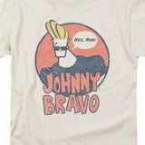 Johnny Bravo T-shirt retro 1990s cartoon Network Cartoon Cartoon graphic tee shirt