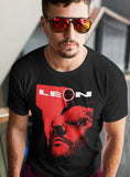 Leon The Professional T-shirt men's regular fit black cotton graphic printed tee