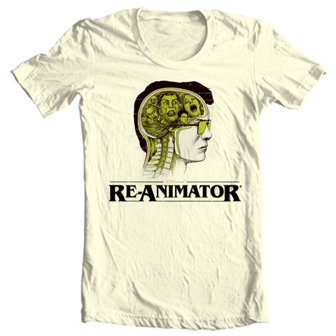 Re-Animator Horror Movie T-Shirt - Classic 80s Cult Classic Graphic Tee