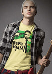 Repo Man T-shirt 80s punk design yellow adult regular fit cotton graphic tee