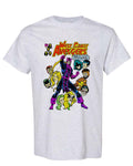 West Coast Avengers Marvel T-Shirt - Vintage Comic Book Heroes Graphic tee