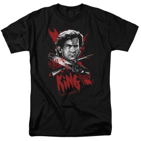 Army Of Darkness T-shirt men's regular fit black cotton graphic tee MGM125