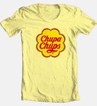 Chupa Chups T-shirt retro 1980's candy unique brands 100% cotton graphic tee