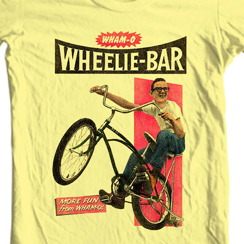 Wham-O wheelie bar retro toy t-shirt for sale online store
