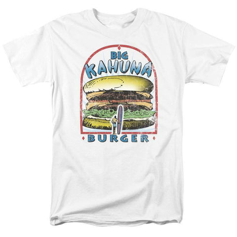 Pulp Fiction T-shirt Big Kahuna Burger graphic tee cotton crew neck  MIRA110