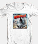 Sharknado T-shirt men's 100% cotton graphic white tee