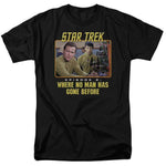 Star Trek Episode 2 Where No Man Has Gone Before graphic t-shirt throwback design tshirts for sale
