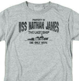 LAST SHIP USS NATHAN JAMES MENS REGULAR FIT T-SHIRT TV SHOW TNT165