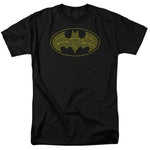 Batman T-shirt retro men's adult regular fit black cotton graphic tee DC BM1247