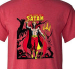 Son of Satan T Shirt Daimon Hellstrom 70s Marvel Comics throwback design tee