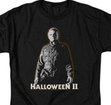 Halloween II t-shirt Michael Myers retro 80's classic horror graphic tee UNI392