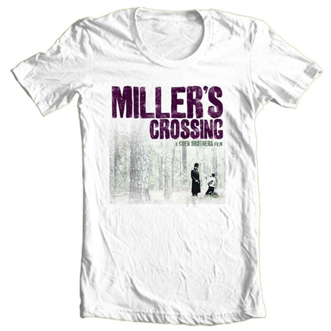 Millers Crossing T shirt retro 90s movie indie film 100% cotton graphic tee