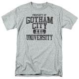BATMAN PROPERTY OF GCU  T-SHIRT Gotham superhero cotton blend graphic tee BM1952