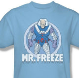Mr. Freeze T shirt retro 80s cartoon DC Gotham Batman cotton graphic tee DCO321