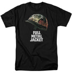 Full Metal Jacket T-shirt retro 1980s Vietnam movie 100% cotton black tee
