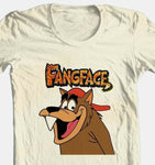 Fangface T-shirt retro 80s Saturday morning classic cartoon 100% cotton tee