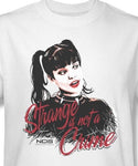 NCIS T-shirt Abbey Strange Not Crime men's white cotton graphic tee CBS815