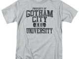 BATMAN PROPERTY OF GCU  T-SHIRT Gotham superhero cotton blend graphic tee BM1952