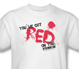 Shaun of Dead T-shirt You've Got Red on You 100% cotton tee UNI386