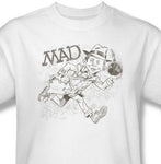 Mag Magazine T-shirt Pencil Bomb comic book comedy show graphic cotton tee WBT27