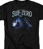 Mortal Combat X Sub-Zero T-shirt men's regular fit graphic tee retro video game tee for sale