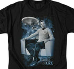 Star Trek Captain James T. Kirk Retro Science Fiction graphic t-shirt CBS1164