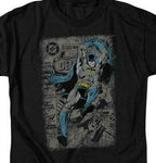 DC Comics Batman retro comic book cover superhero graphic t-shirt BM1842