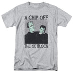 The Munsters t-shirt Herman & Eddie Chip Off the Ol' Block graphic tee
