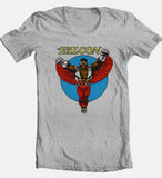 The Falcon T-shirt vintage style retro Marvel comics Bronze Age grey tee for sale online store