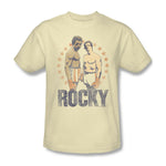 Rocky Creed T-shirt classic 80's retro movie graphic printed cotton tee MGM179