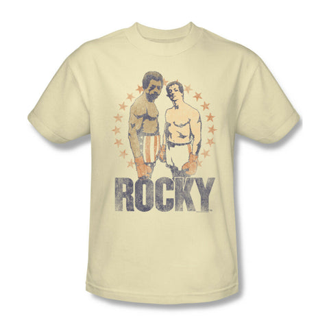 Rocky vs. Creed: Legendary Rivalry T-Shirt Retro 80's Graphic Cotton Tee MGM179