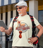 Kentucky Fried Movie T-shirt Pin Up adult regular fit tan graphic tee shirt