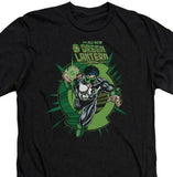 Green Lantern T-shirt Corps men's regular fit cotton black graphic tee GL273