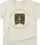 Star Trek T-shirt Tri-Dimensional Champion Episode Court Martial Graphic throwback design tshirts for sale