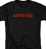 Astro Boy retro T-shirt men's adult regular fit black cotton graphic tee ABOY102