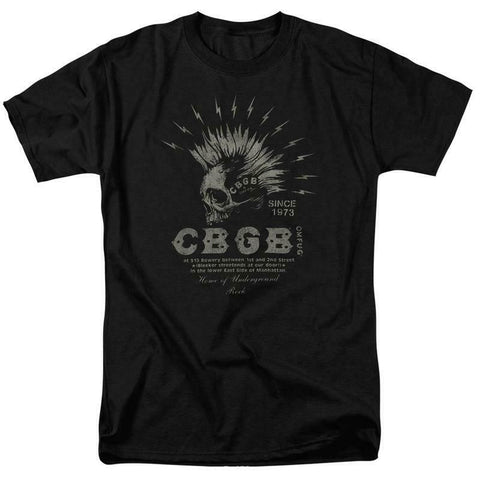 Retro 70s Punk Rock Bar CBGB OMFUG NY City graphic t-shirt CBGB109